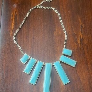 |H&M Jewelry | Mint/Gold Necklace|